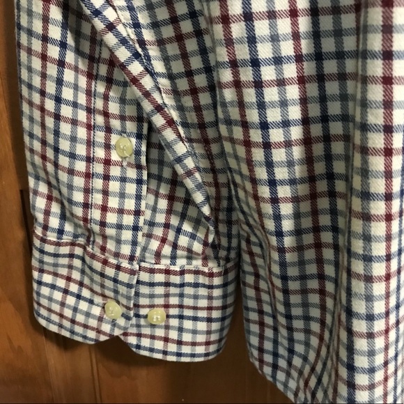 ✅🆕Men’s brushed cotton plaid shirt 2XL - Picture 5 of 7